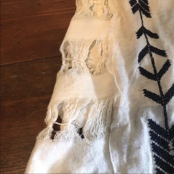 Free People Black and White Tank Top - Picture 6 of 8